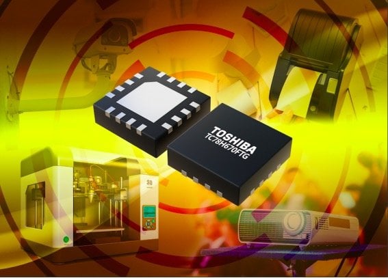Toshiba stellt einen neuen hochauflösenden Mikroschrittmotortreiber-IC mit integrierter Strommessung vor